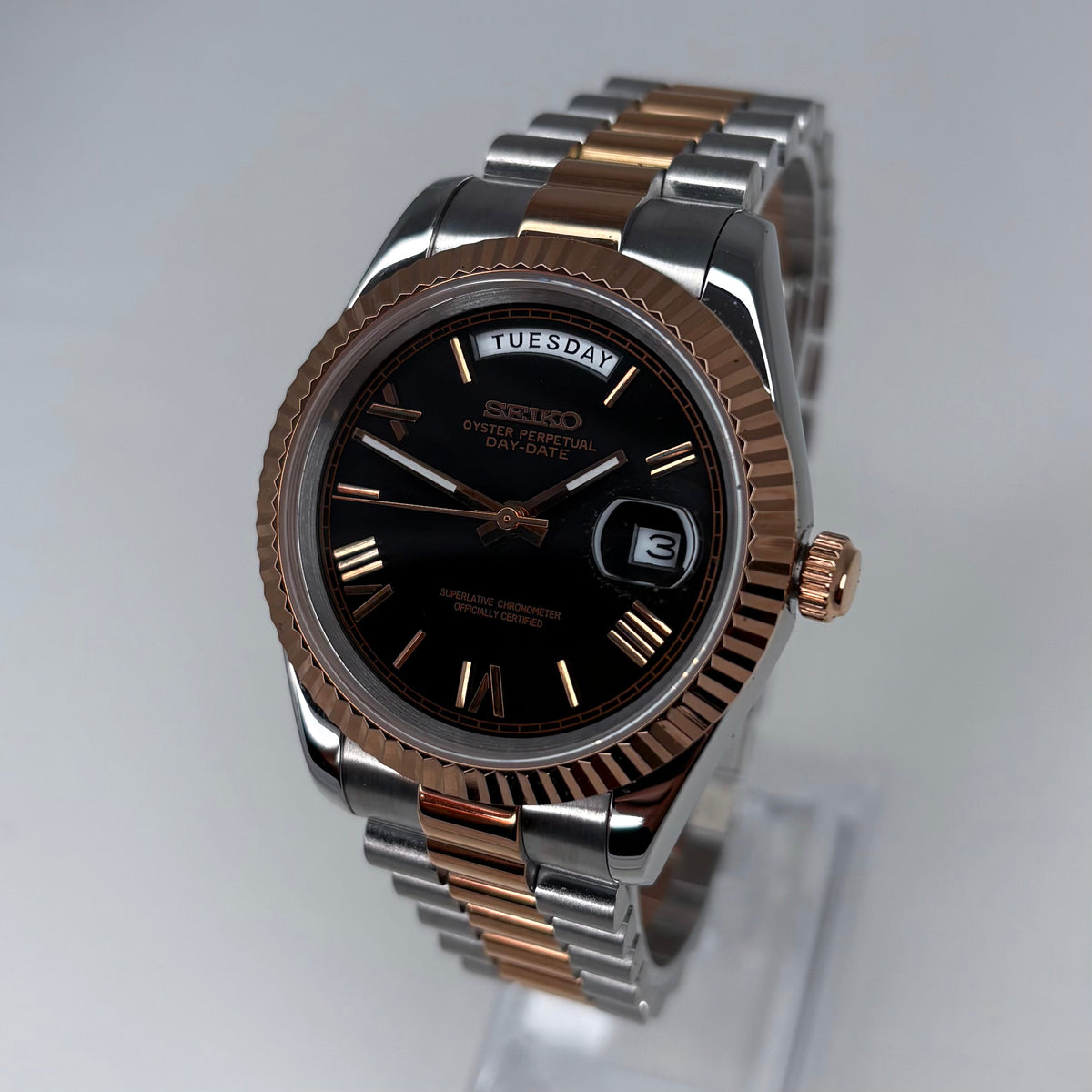 Seiday-Date Two Tone Onyx
