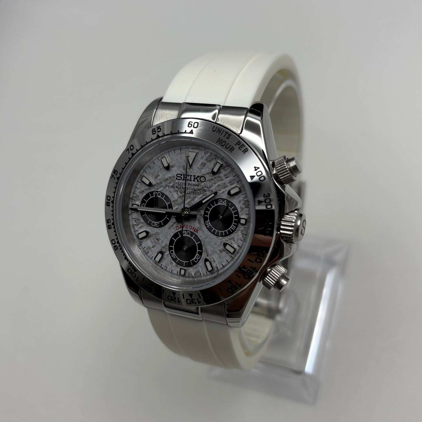 Seitona Meteorite Steel White Oysterflex