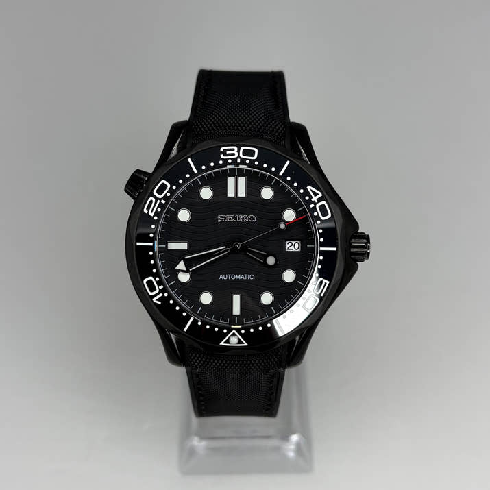 Seikomaster 007 Black Edition