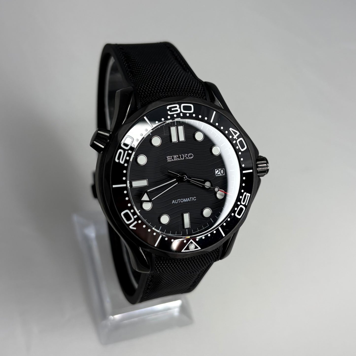 Seikomaster 007 Black Edition