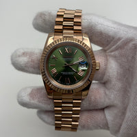 Seikojust Rose Gold Olive Presidential