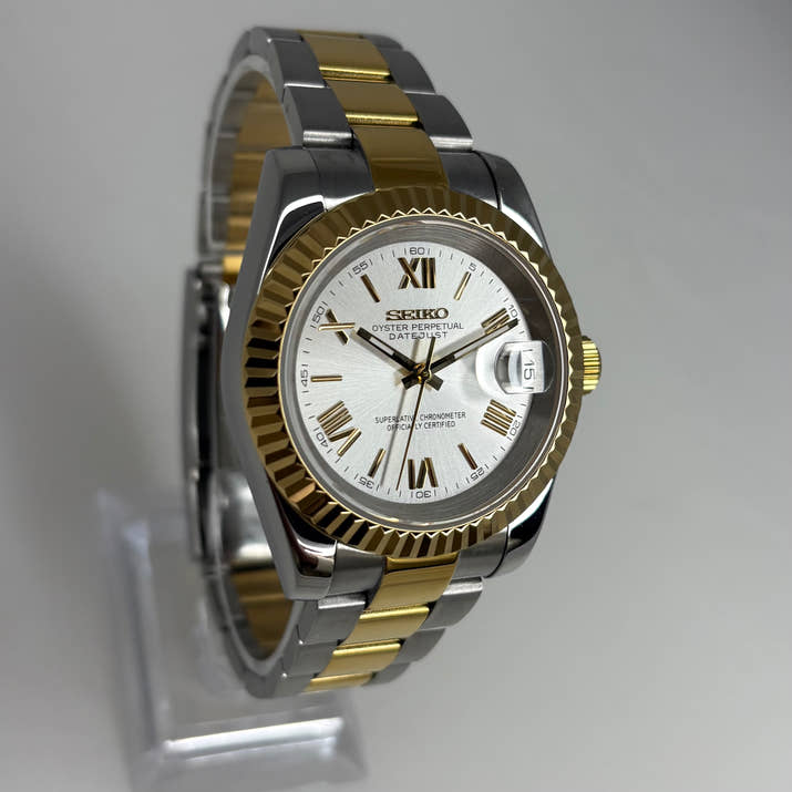 Seikojust Two Tone Silver