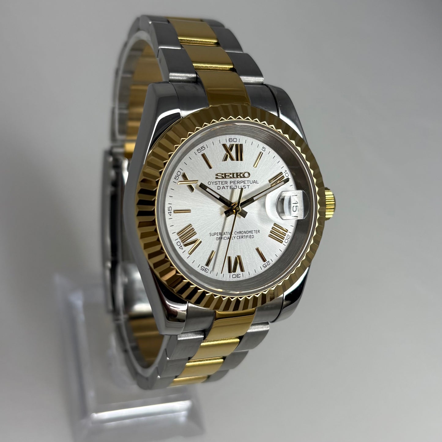Seikojust Two Tone Silver