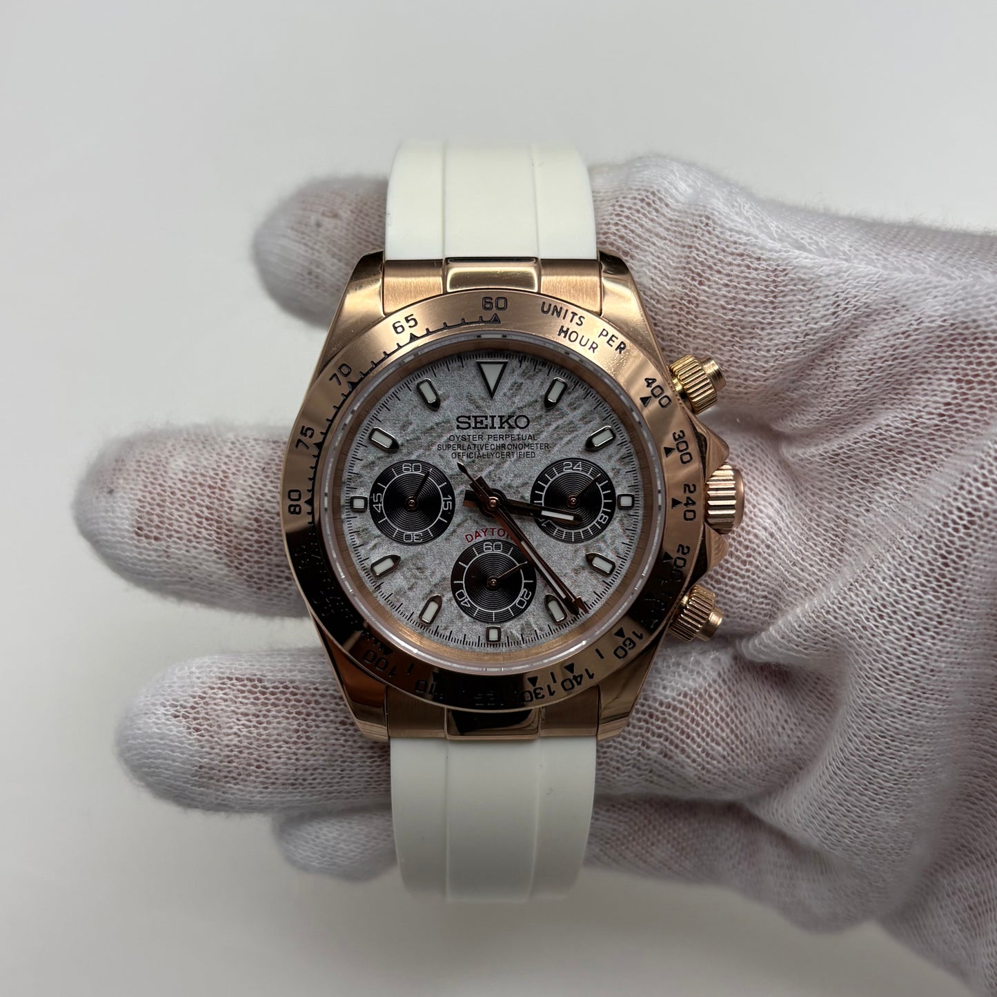 Seitona Meteorite Rose Gold (White)