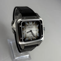 Santeiko Silver Burst Dial Leather