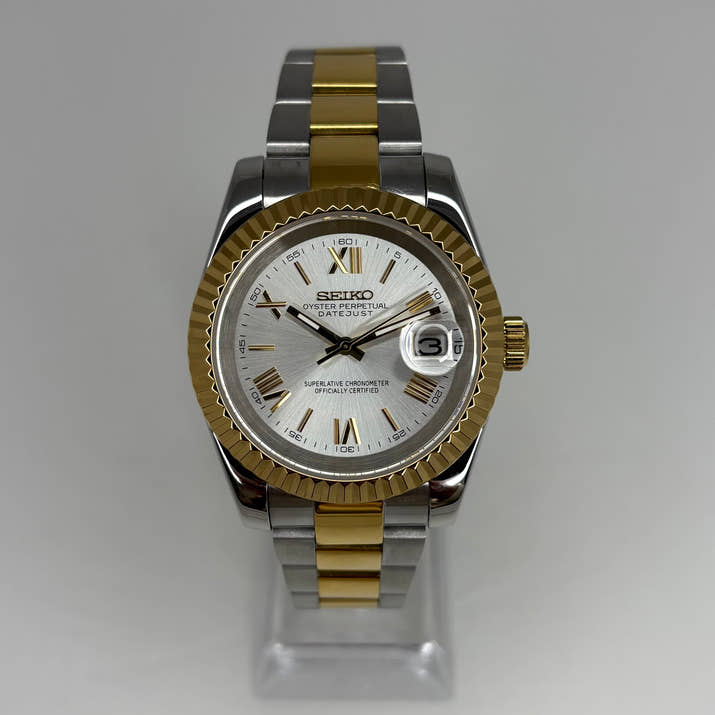 Seikojust Two Tone Silver