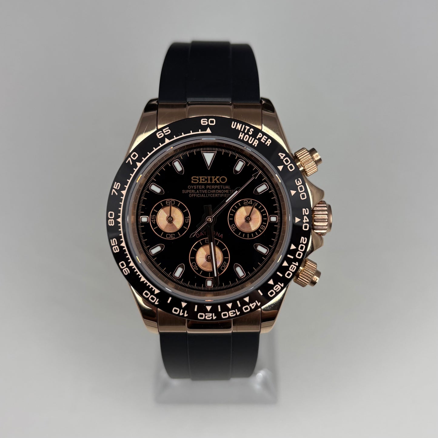 Seitona Rose Gold Oysterflex