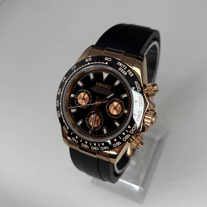 Seitona Rose Gold Oysterflex