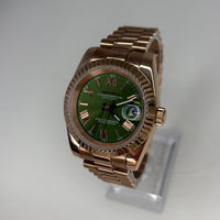 Seikojust Rose Gold Olive Presidential