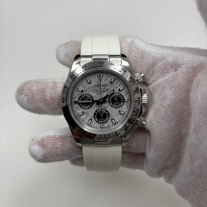Seitona Meteorite Steel White Oysterflex