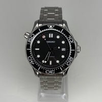 Seikomaster 007 Black Steel