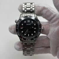 Seikomaster 007 Black Steel