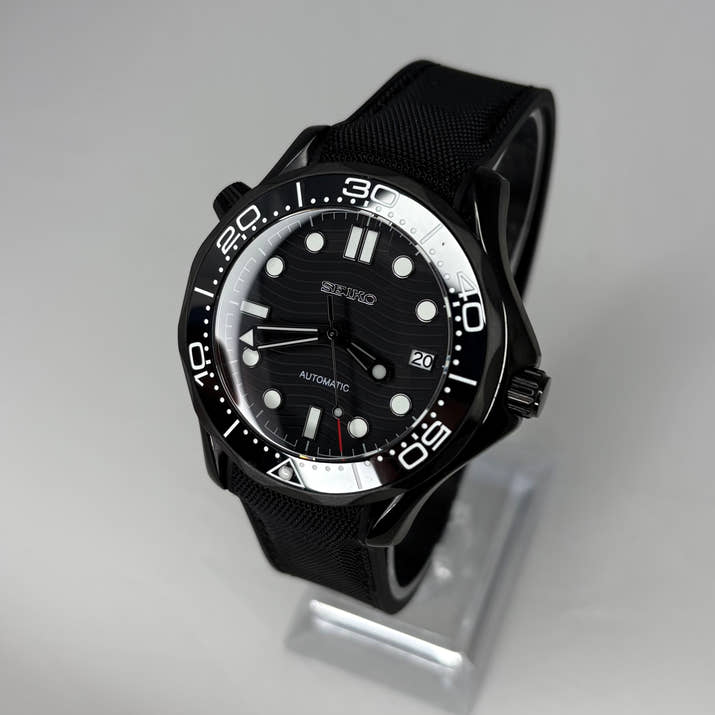 Seikomaster 007 Black Edition
