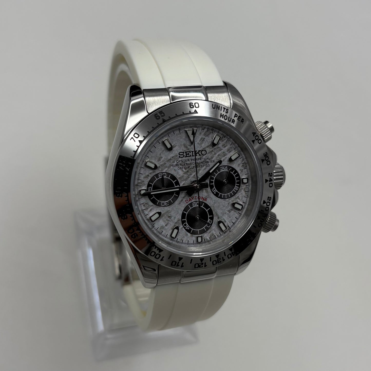 Seitona Meteorite Steel White Oysterflex