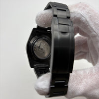 Seikojust  “Who Cares I’m Already Late” Black