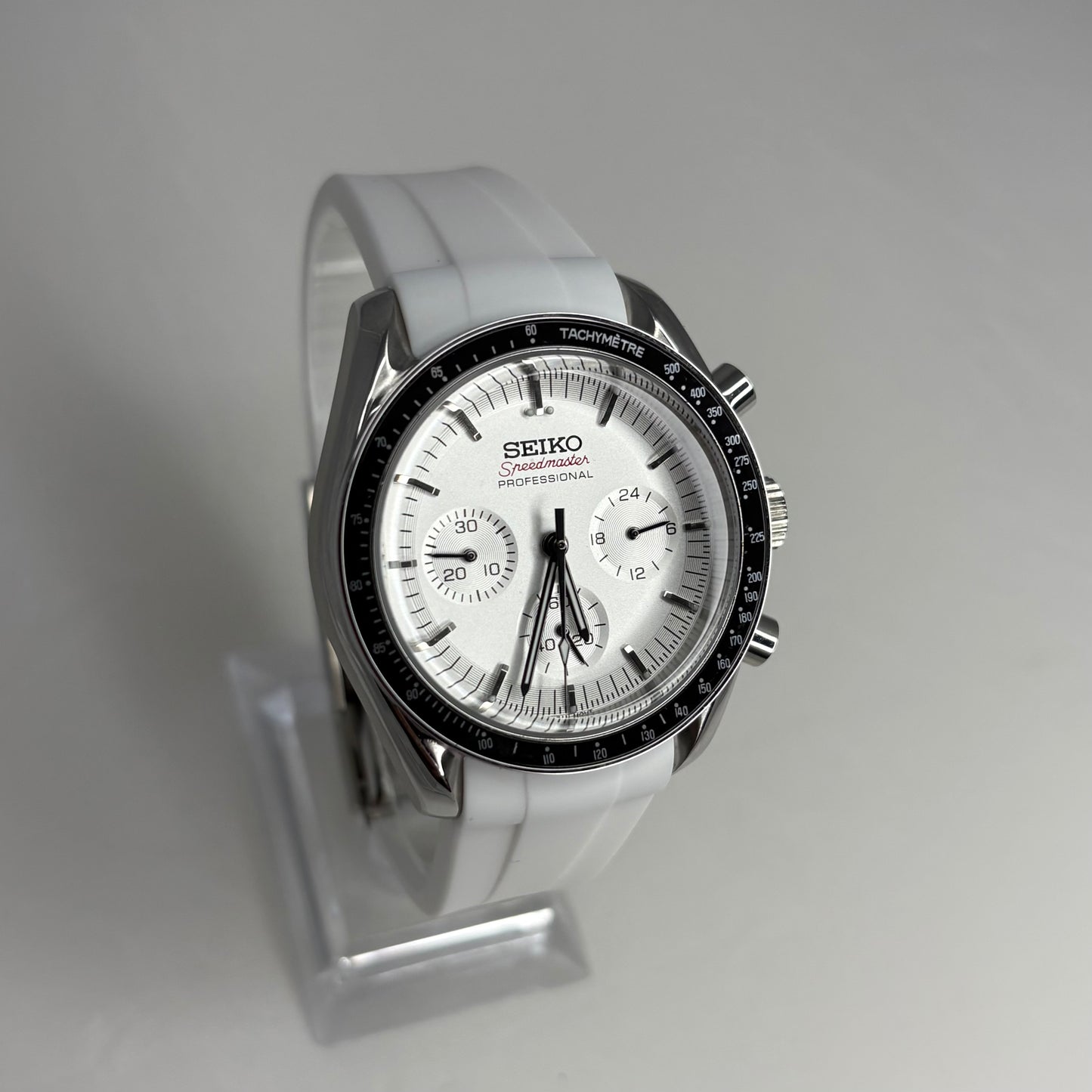 Seikomaster White (Rubber)