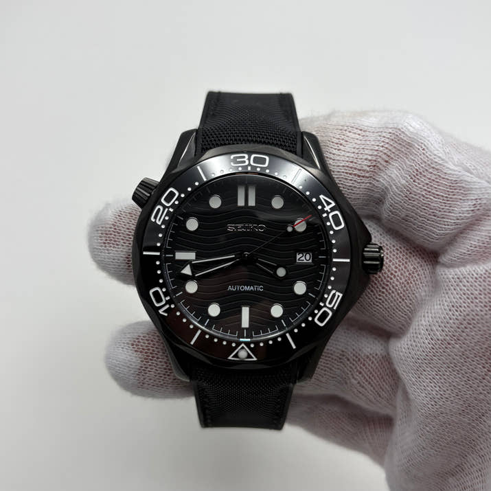 Seikomaster 007 Black Edition