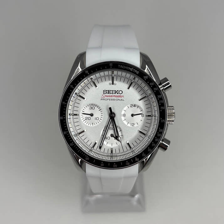 Seikomaster White (Rubber)
