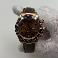 Seitona Chocolate Brown Dial (Leather Strap)