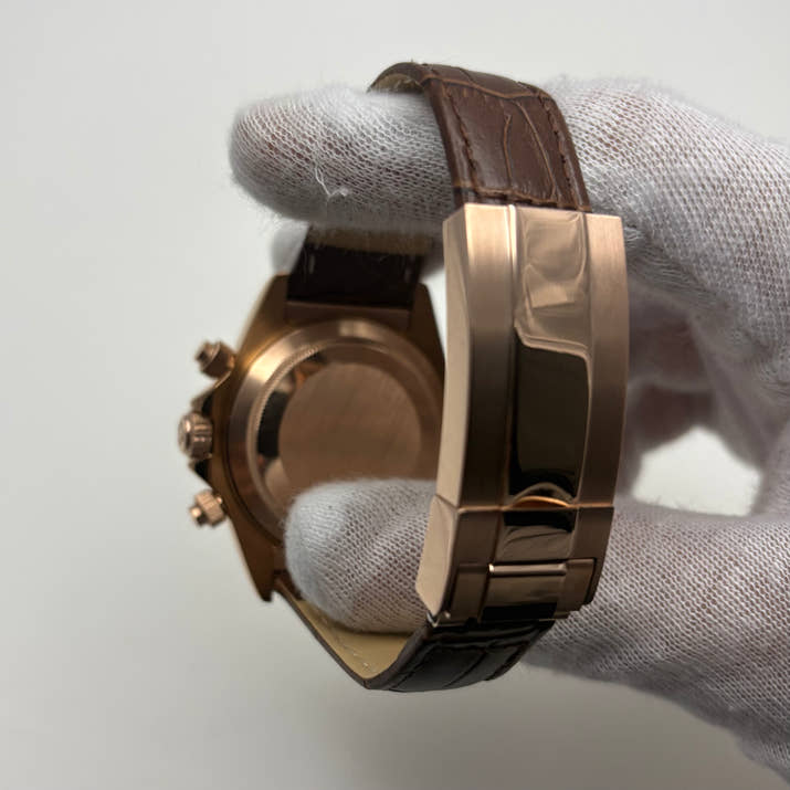 Seitona Chocolate Brown Dial (Leather Strap)