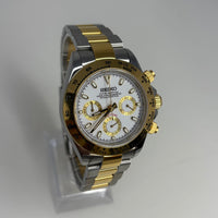 Seitona Two Tone Gold White Dial