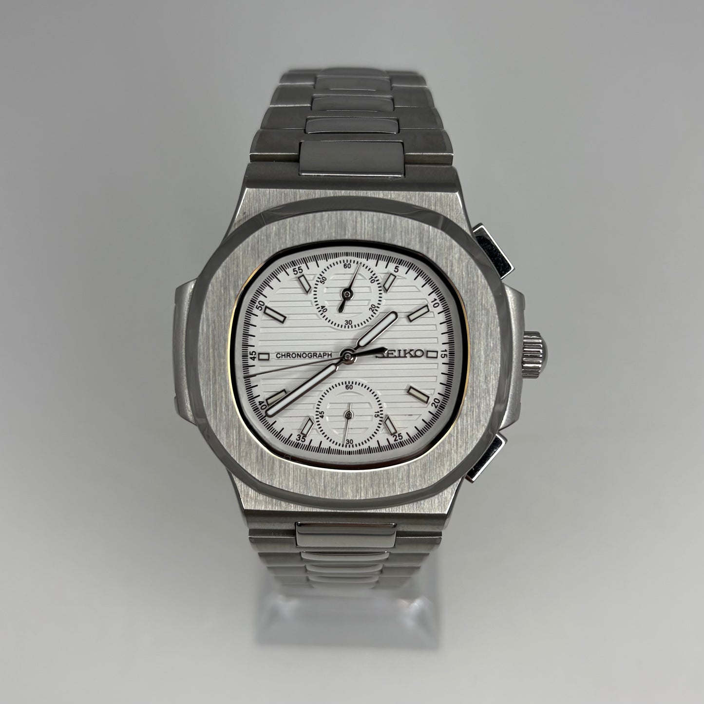 Nautiko White Chronograph