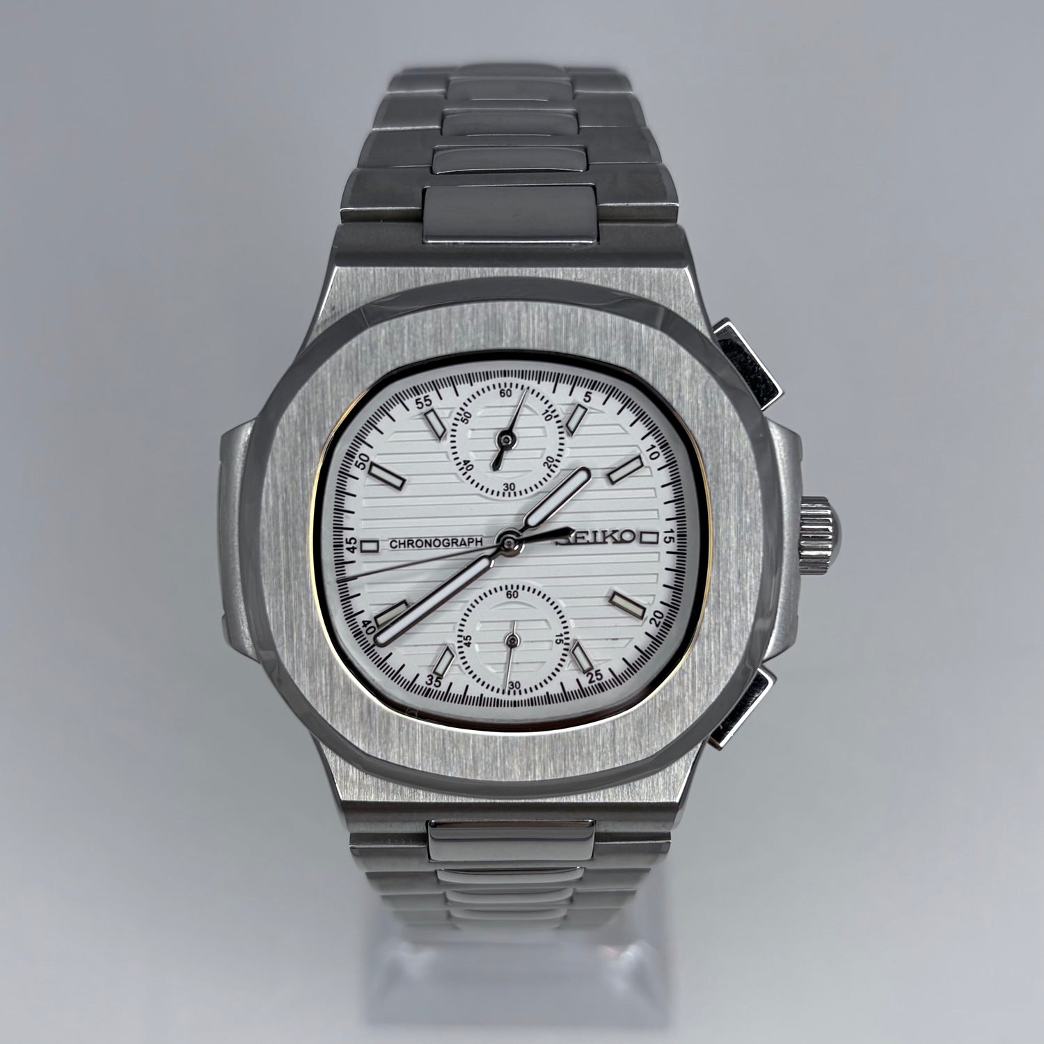 Nautiko White Chronograph