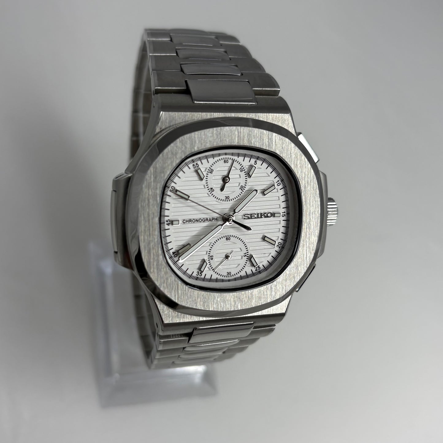 Nautiko White Chronograph