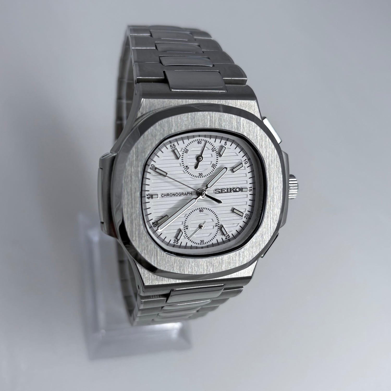 Nautiko White Chronograph