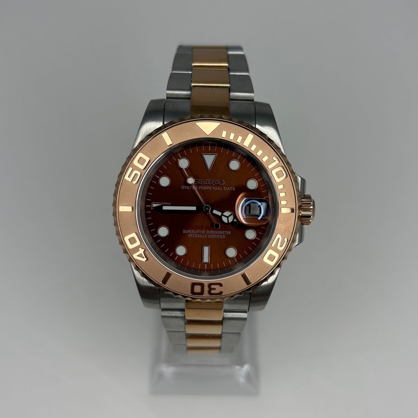 Seikomariner Yatchmaster Two Tone Chocolate