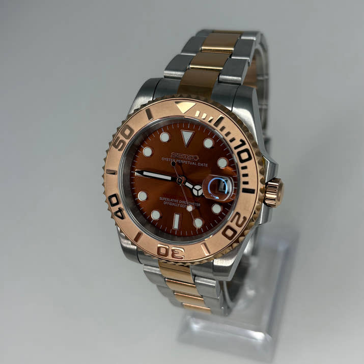 Seikomariner Yatchmaster Two Tone Chocolate