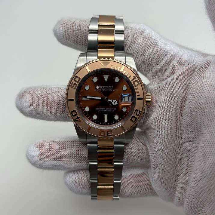 Seikomariner Yatchmaster Two Tone Chocolate
