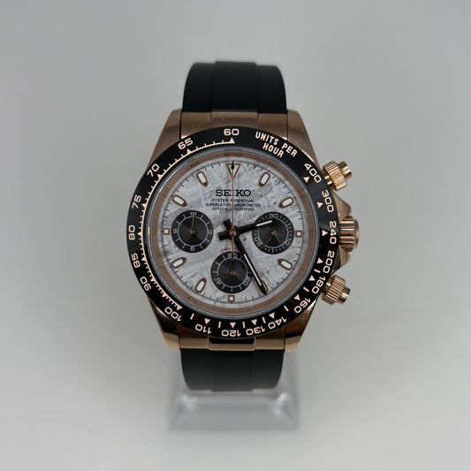 Seitona Rose Gold Meteorite Oysterflex