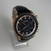 Seikomaster Rose Gold Leather