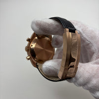 Seikomaster Rose Gold Leather