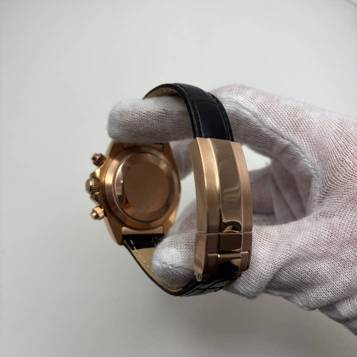 Seitona Rose Gold White Dial (Leather)