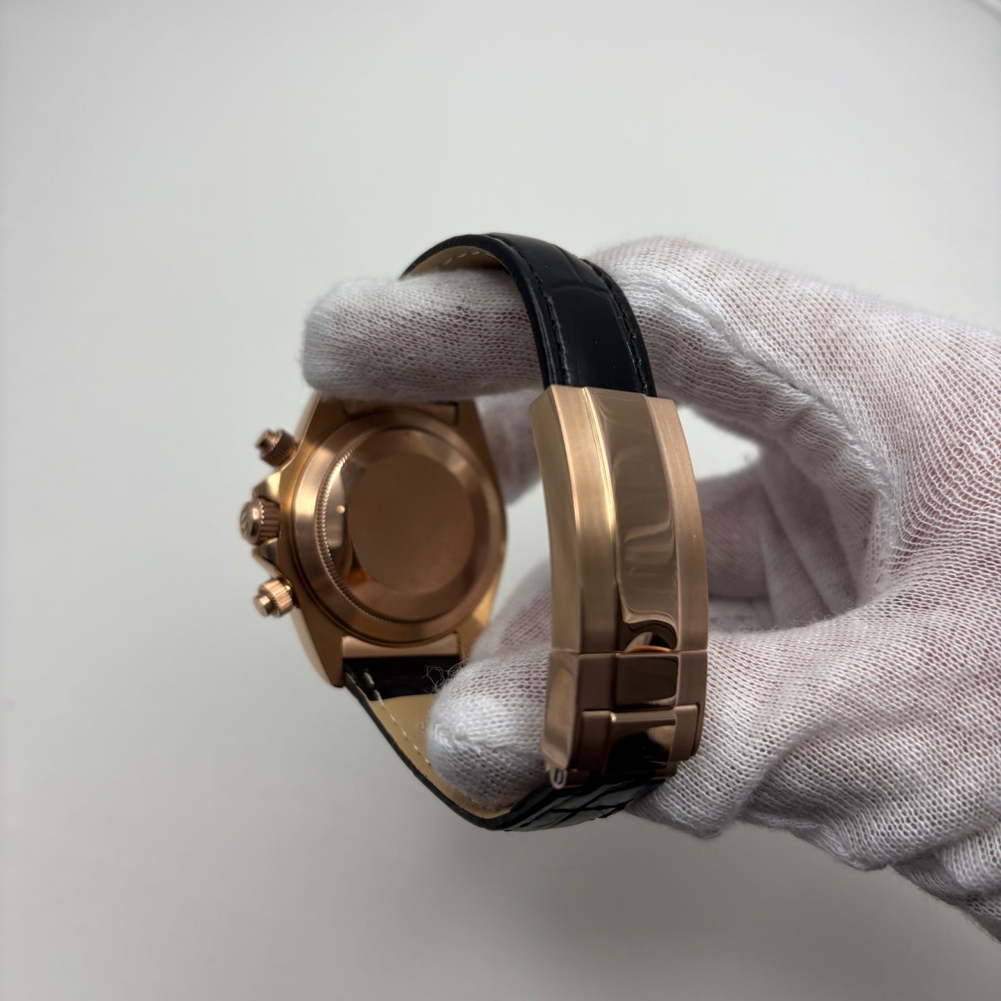 Seitona Rose Gold White Dial (Leather)