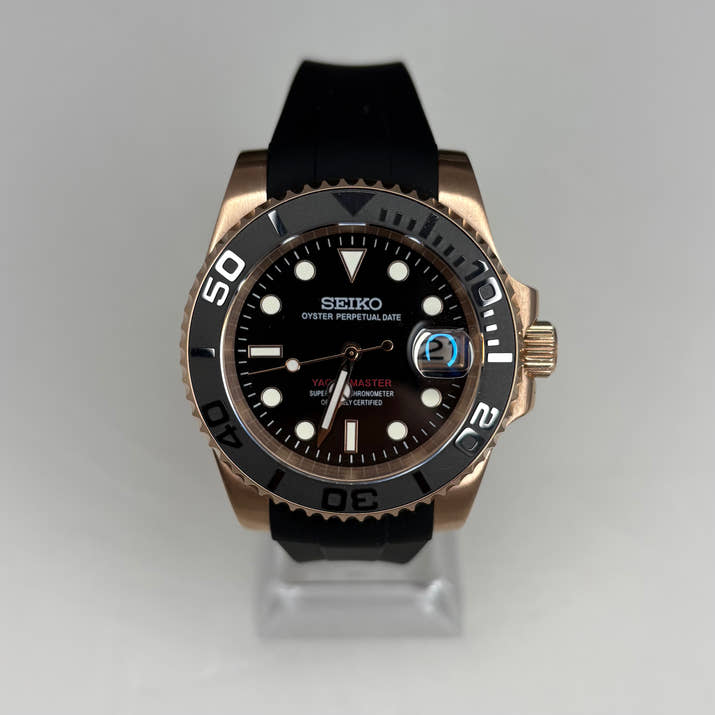 Seikomariner Yatchmaster Everose Gold