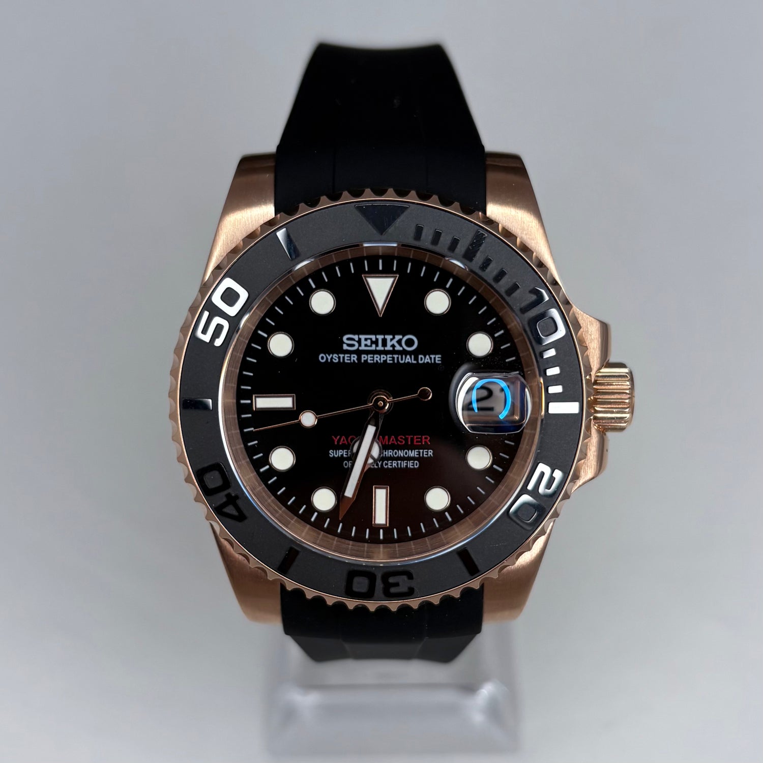 Seikomariner Yatchmaster Everose Gold