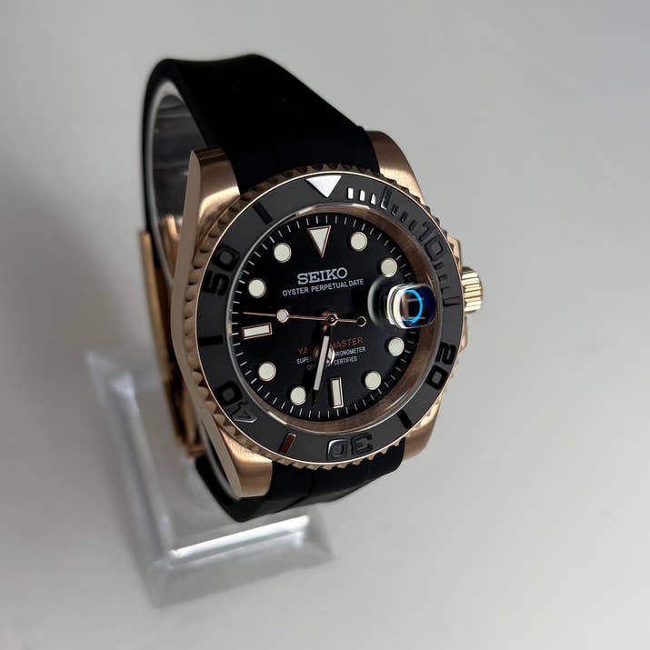 Seikomariner Yatchmaster Everose Gold