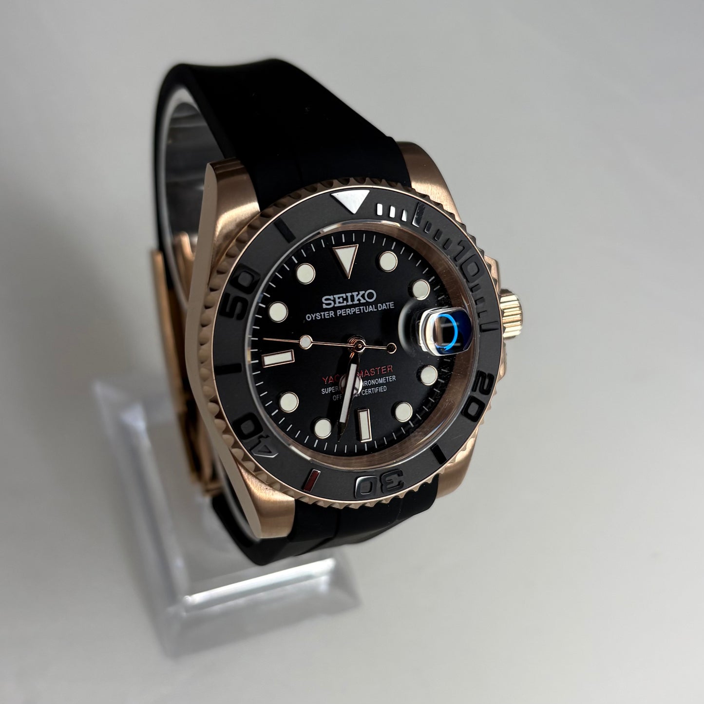 Seikomariner Yatchmaster Everose Gold