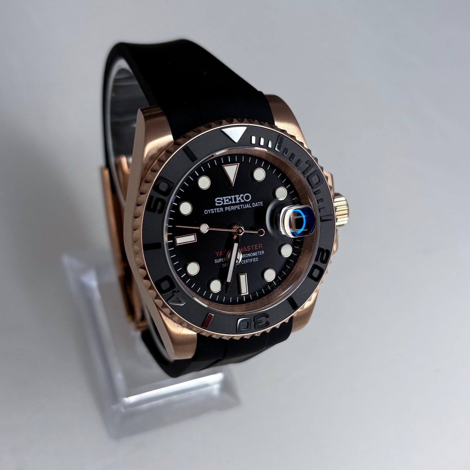Seikomariner Yatchmaster Everose Gold