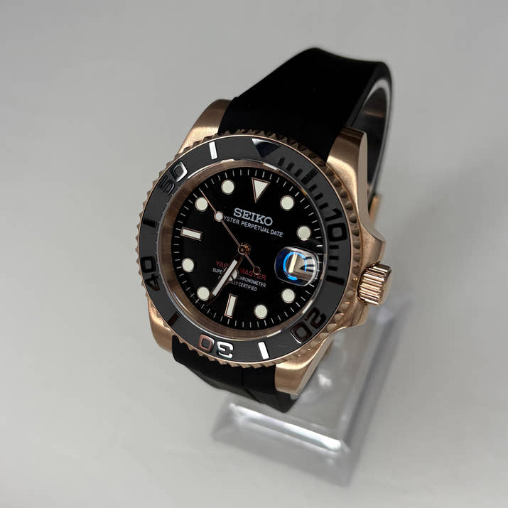 Seikomariner Yatchmaster Everose Gold