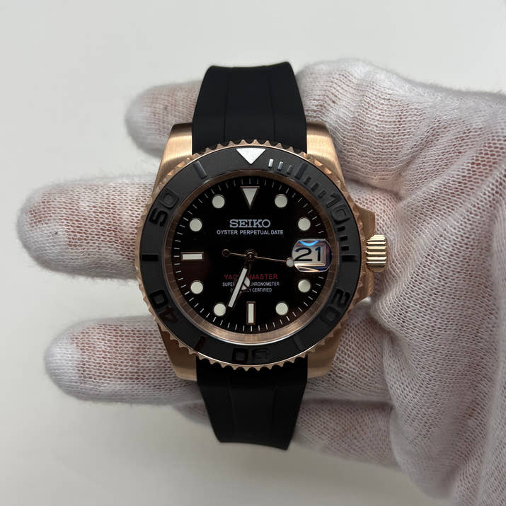 Seikomariner Yatchmaster Everose Gold