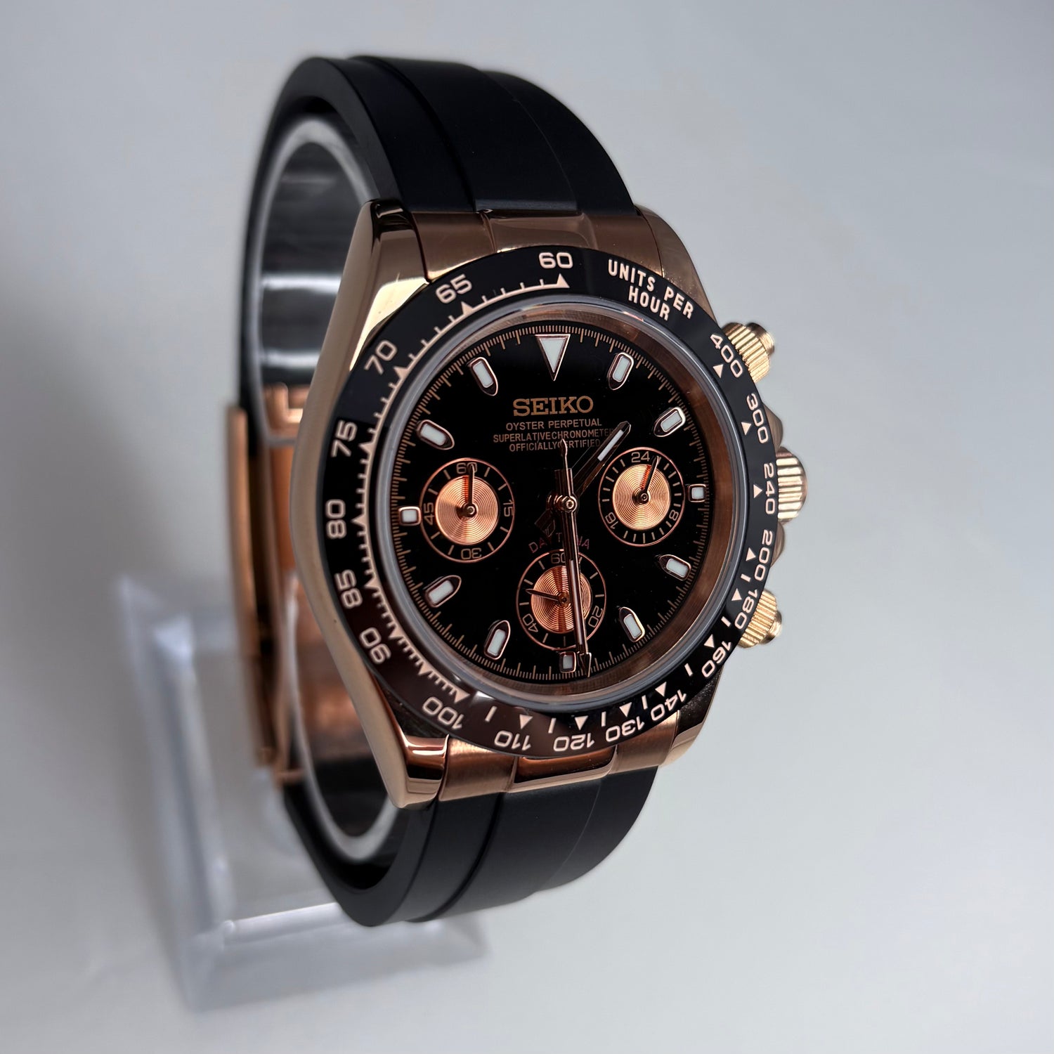 Seitona Rose Gold Oysterflex