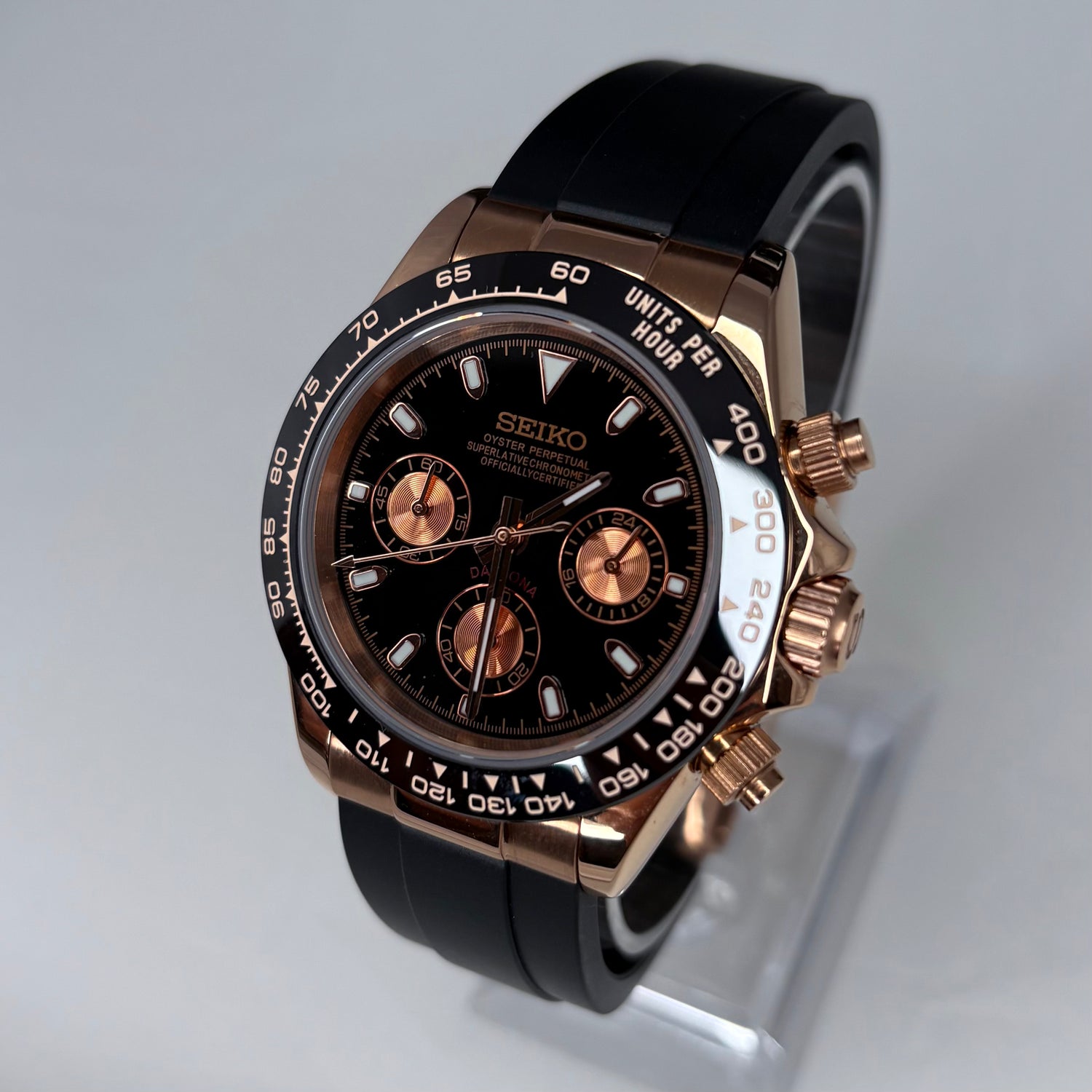 Seitona Rose Gold Oysterflex