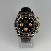 Seitona Black Rose Gold (Leather)