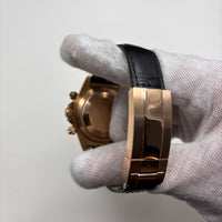Seitona Black Rose Gold (Leather)