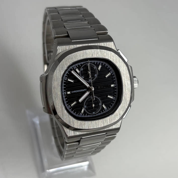 Nautiko Black Chronograph