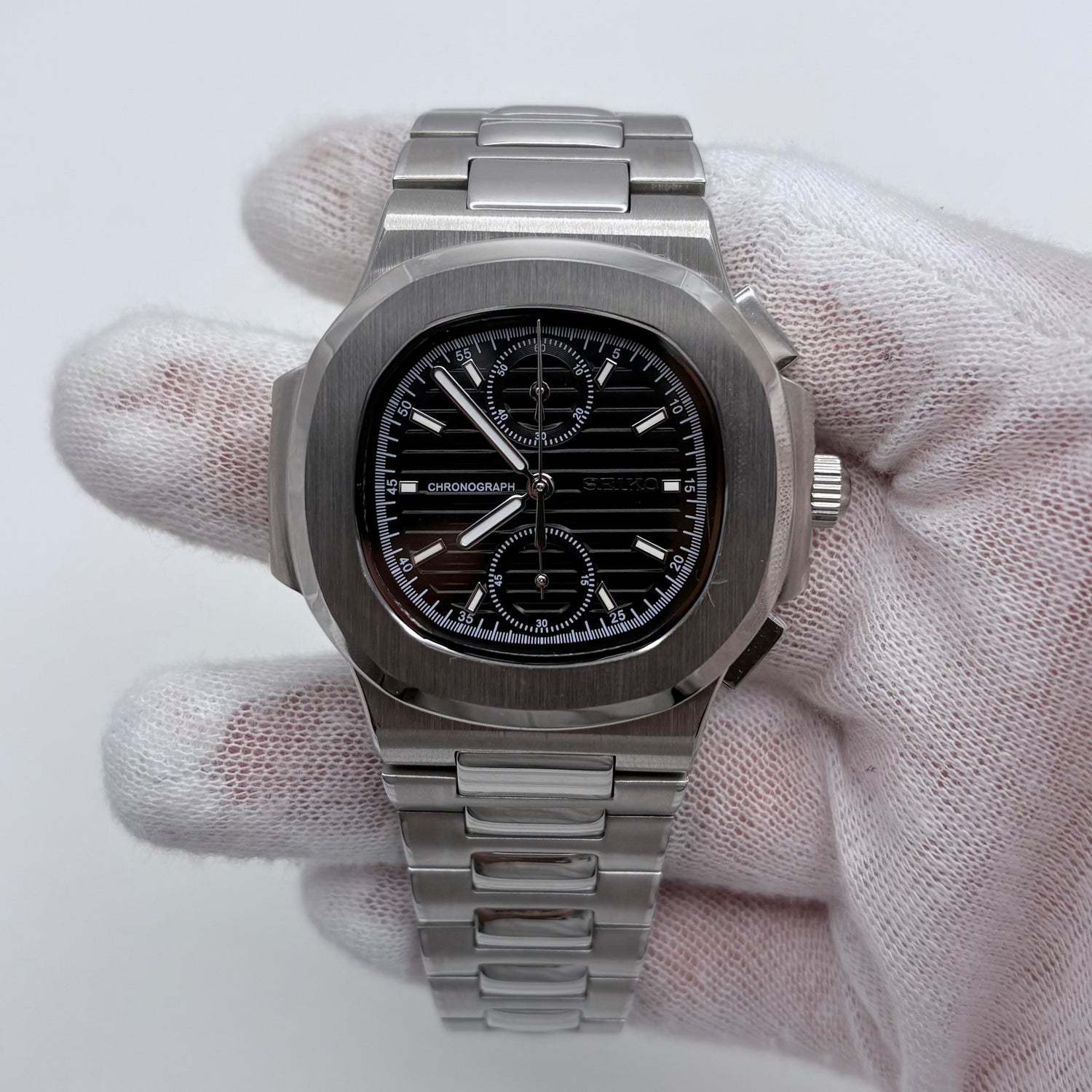 Nautiko Black Chronograph